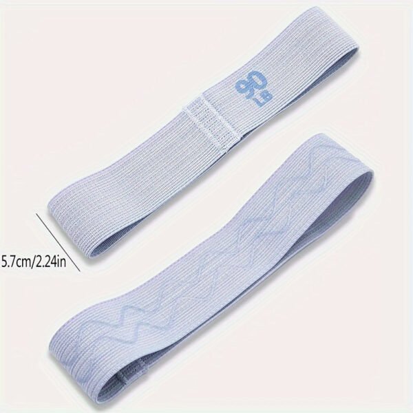 4pcs Yoga & Pilates Resistance Band Set - Elastic Stretch Bands For Hip Training, Fitness & Body Shaping - Durable Polyester Fabric Yoga Strap Yoga Mat Strap