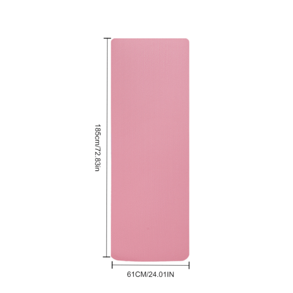 1711087873797-7621fc5b76e343b19d02bbeb108847a1-goods-1.png 1pc Non-slip Soft Yoga Mat, Waterproof 1cm/0.4in Thickness Fitness Mat, Suitable For Home Use, Sports, Yoga And Pilates