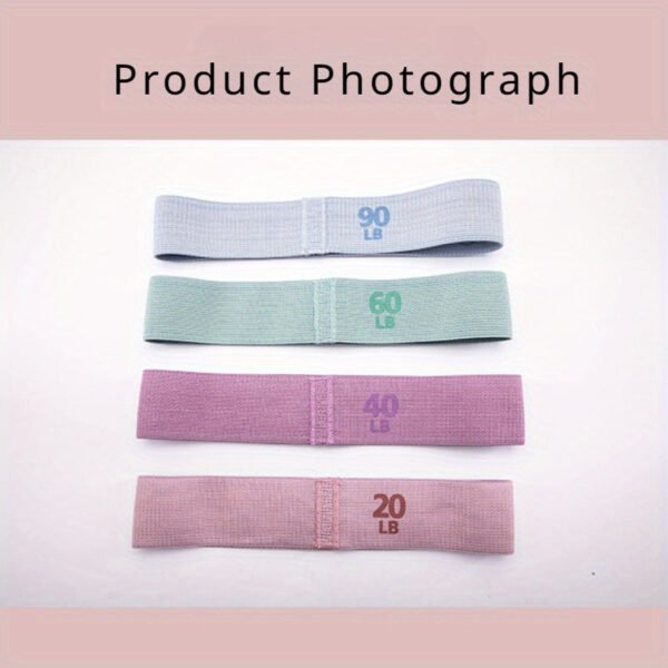1713595766184-77fd9fa95baa4f6ebb0e58e8463af260-goods.jpg 4pcs Yoga Resistance Tension Rope, Non-slip Elastic Bands, Suitable For Fitness, Body Stretching, Yoga Shaping, Strength Training