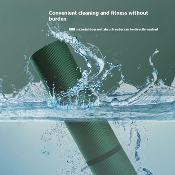 Non-Slip Yoga Mat - 2.03cm Thick, Durable Nbr Rubber With Nylon Strap For Pilates, Stretching & Floor Exercises Yoga Mat Strap Yoga Mats For Women Extra Thick