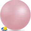 Yoga Ball Exercise Ball, Anti Slip Stability Ball Chair, Heavy Duty Large Gym Ball for Fitness, Balance, Core Workout and Physical Therapy