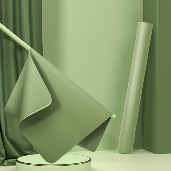 2161a64560cbf755160a1e6fd322b1b7.jpg 1pc Thin Foldable Rubber Yoga Mat, Portable Non-Slip Yoga Pilates Mat For Travel, Beach, Park, Home