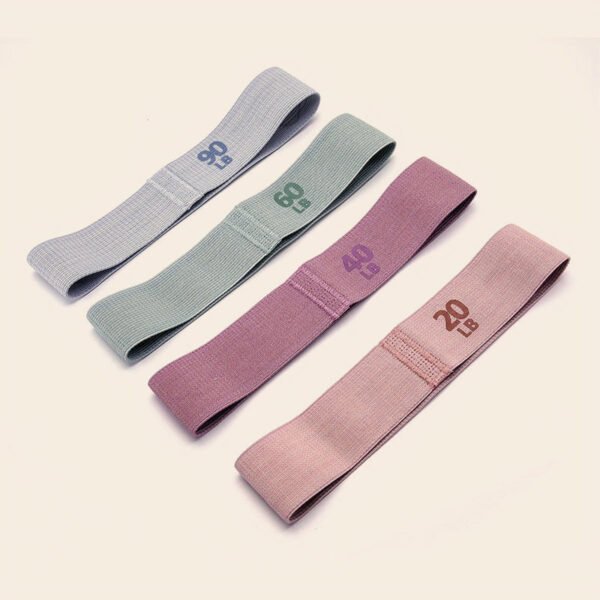 34c617b59d5713bcb58a80b8555f43af.jpg 4pcs Yoga Resistance Tension Rope, Non-slip Elastic Bands, Suitable For Fitness, Body Stretching, Yoga Shaping, Strength Training