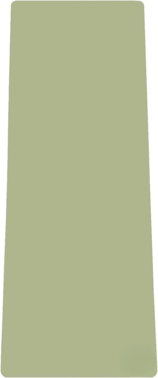 Yoga Mat - 5mm Thick, Extra Wide & Long, Non-Slip Natural Rubber Base & PU Top, Anti-Tear, Ideal for Yoga, Pilates, and Fitness.