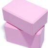 Yoga Blocks, 9"x6"x4'' Premium EVA Foam Blocks.