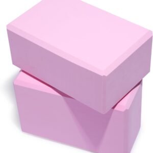 Yoga Blocks, 9"x6"x4'' Premium EVA Foam Blocks.