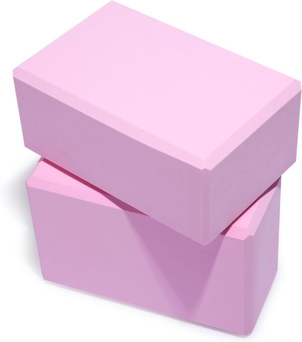 Yoga Blocks, 9"x6"x4'' Premium EVA Foam Blocks.