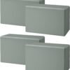 Yoga Blocks 4 Pack - Premium EVA Foam Yoga Blocks