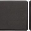 Foam Yoga Blocks, Black,4 x9 x 6 Inches with long-lasting performance