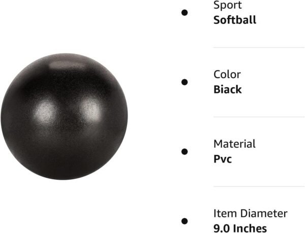 Pilates Ball, Pilates Ball Mini, Excersize Balls, 8 Exercise Ball, Yoga Balls, Ball 9 inch,Core Treatment, Explosion-Proof, Non-Slip Inflatable