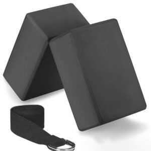 5aaa6011-952e-4eed-b3b3-c1faf6118336.jpg EVA yoga brick, stretching strap, yoga Pilates fitness auxiliary tool
