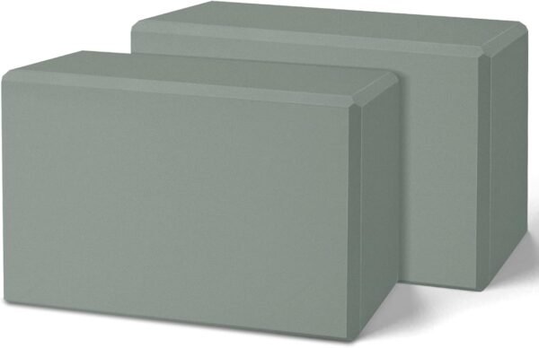 618MOw-fmeL._AC_SL1500.jpg Yoga Block, Yoga Bricks Supportive Latex-Free EVA Foam, Soft Non-Slip Exercise Blocks, Yoga Accessories for Pilates, Meditation, Balance, Stretching and Deep Poses