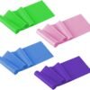 61a0Zs2_P5L._AC_SL1500.jpg Yoga Pilate Stretch Resistance Band Exercise Fitness Training Band Elastics Fitness Assist Band 4 Wide