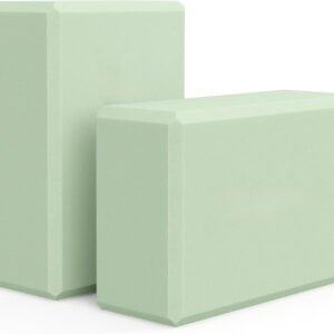 65667e6227e197aee248c664036f7867.jpg Yoga Block, Soft Non-Slip Surface Premium Foam Blocks, Supportive, Lightweight, Odor Resistant, Yoga Accessories for Pilates Meditation General Fitness Stretching Toning