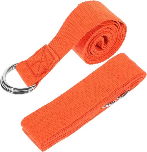 71RQs5eWMPL._AC_SL1500.jpg 2pcs Yoga Strap Yoga Food Gym Supply Household Exercise Band Yoga Training Band Yoga Inelastic Band