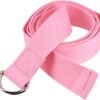 Yoga Strap Long Stretch Band with Durable D-Ring for Yoga Pilates Stretch Workout
