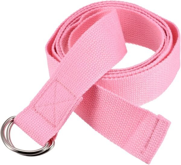 Yoga Strap Long Stretch Band with Durable D-Ring for Yoga Pilates Stretch Workout