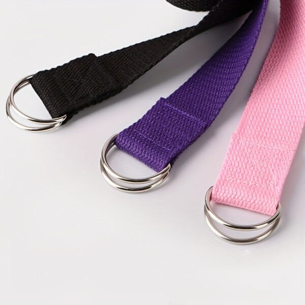 1pc Yoga Stretching Strap, Durable Yoga Resistance Band, Home Gym Fitness Dance Pilates Training Band