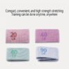 4pcs Yoga & Pilates Resistance Band Set - Elastic Stretch Bands For Hip Training, Fitness & Body Shaping - Durable Polyester Fabric Yoga Strap Yoga Mat Strap