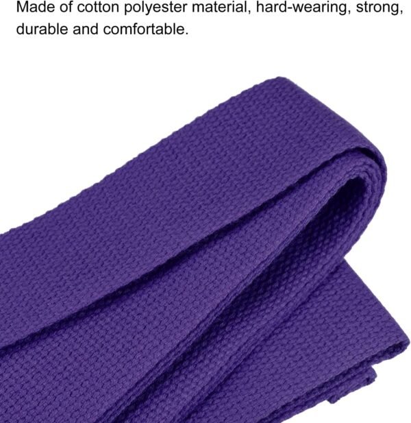 Yoga Strap Long Stretch Band with Durable D-Ring for Yoga Pilates Stretch Workout