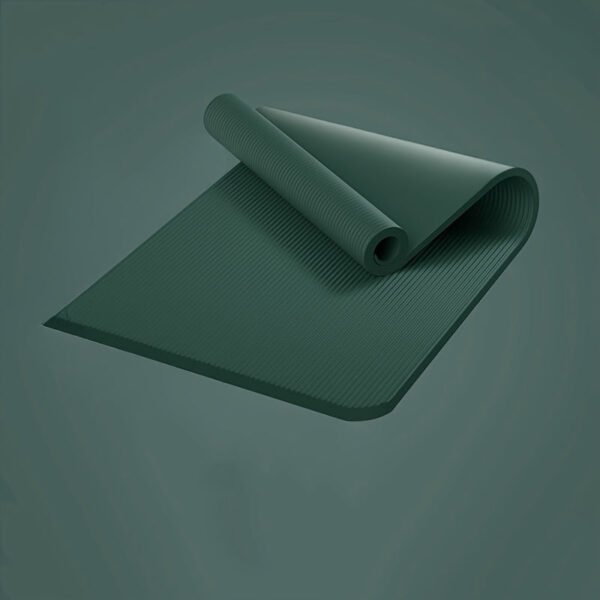 Non-Slip Yoga Mat - 2.03cm Thick, Durable Nbr Rubber With Nylon Strap For Pilates, Stretching & Floor Exercises Yoga Mat Strap Yoga Mats For Women Extra Thick