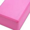 2 High Density Yoga Blocks, 9"x6"x4" Each, Pair, Multiple Colors