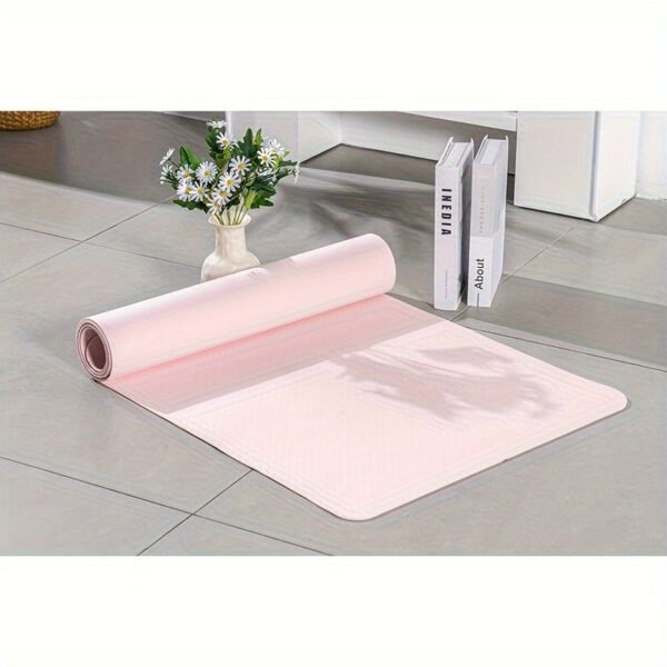 1pc, Foldable Yoga Mat, Non-slip Yoga Pilates TPE Mat For Men And Women, Portable Thick Fitness Mat For Yoga Dance Pilates Training