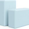 abc5a5893be7fe3bb6e7cb6514cfd25f.jpg Yoga Block, Soft Non-Slip Surface Premium Foam Blocks, Supportive, Lightweight, Odor Resistant, Yoga Accessories for Pilates Meditation General Fitness Stretching Toning