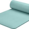 Yoga Mat 1/2" Thick w/Nylon Strap for Men & Women - Non Slip Exercise Mat for Yoga, Pilates, Stretching, Floor & Fitness Workouts