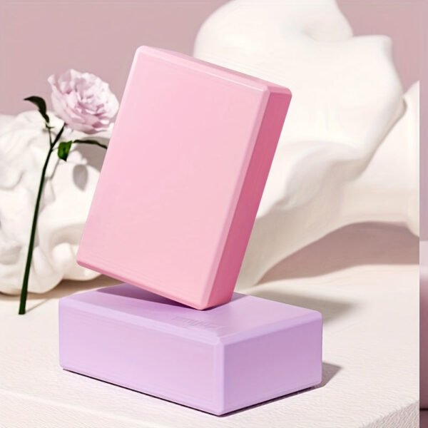 2pc Macaroon Yoga Brick - Perfect for Back Muscle Massage, Stretching, and Body Shaping