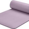 Yoga Mat 1/2" Thick w/Nylon Strap for Men & Women - Non Slip Exercise Mat for Yoga, Pilates, Stretching, Floor & Fitness Workouts
