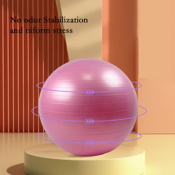 Yoga Balance Ball, Portable Inflatable Yoga Ball
