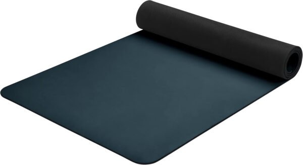 5mm Yoga Mat - Fitness Mat for Women, Men & Children, Slip-Resistant and Moisture Absorbing Exercise Mat for Home, Pilates, Yoga and Floor Workouts