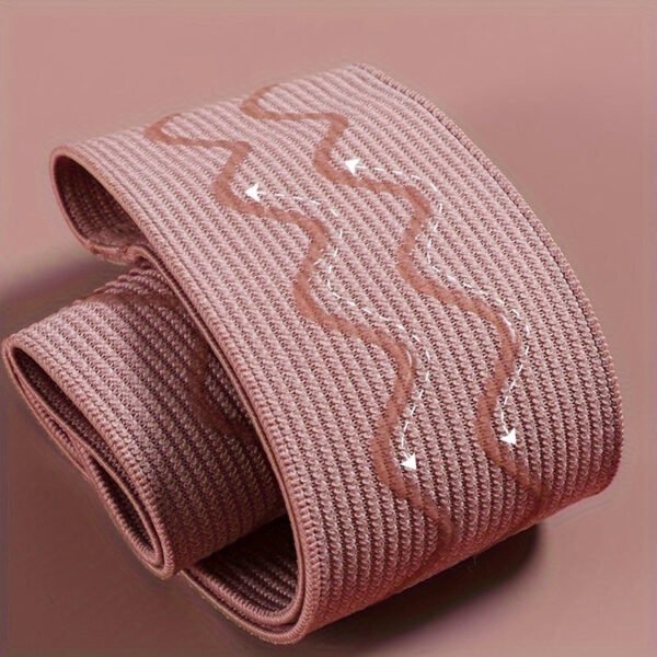 4pcs Yoga & Pilates Resistance Band Set - Elastic Stretch Bands For Hip Training, Fitness & Body Shaping - Durable Polyester Fabric Yoga Strap Yoga Mat Strap