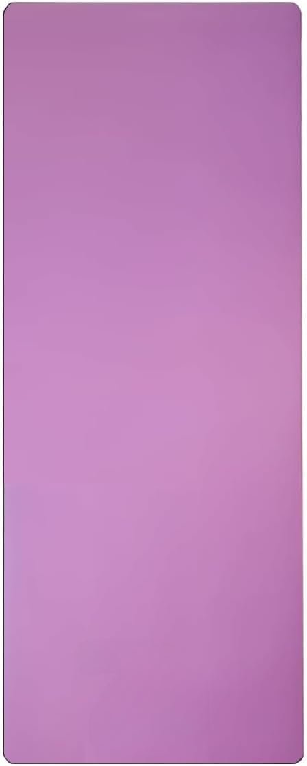 Yoga Mat - 5mm Thick, Extra Wide & Long, Non-Slip Natural Rubber Base & PU Top, Anti-Tear, Ideal for Yoga, Pilates, and Fitness.