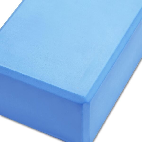 2 High Density Yoga Blocks, 9"x6"x4" Each, Pair, Multiple Colors