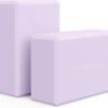 f3e6d21c4c079da2aa65f0fd6a961c50.jpg Yoga Block, Soft Non-Slip Surface Premium Foam Blocks, Supportive, Lightweight, Odor Resistant, Yoga Accessories for Pilates Meditation General Fitness Stretching Toning