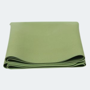 1pc Thin Foldable Rubber Yoga Mat, Portable Non-Slip Yoga Pilates Mat For Travel, Beach, Park, Home